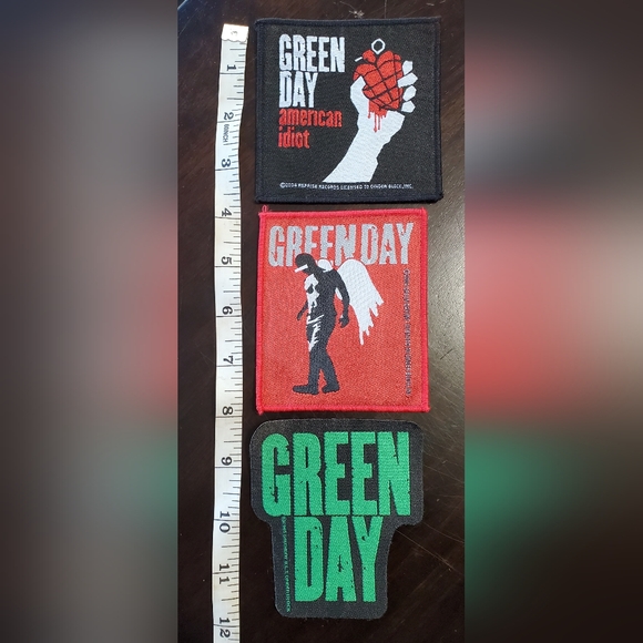 Vintage GREENDAY Patches - Picture 2 of 5